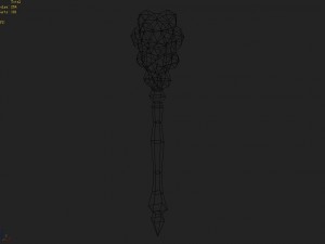 - battle axe 007 3D Model
