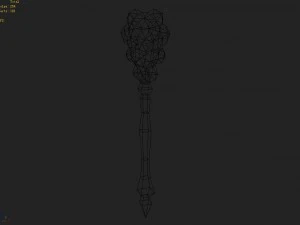 - battle axe 007 3D Model