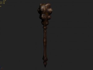 - battle axe 007 3D Model