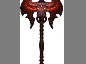 - battle axe 008 3D Model