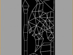 - battle axe 008 3D Model