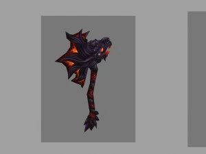 - battle axe 011 3D Model