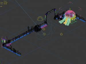 ranch-tibetan incense museum-fence 3D Model