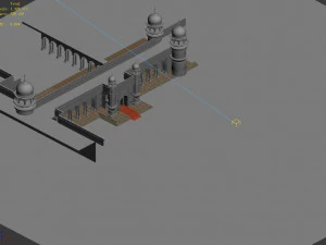 muslim-treasure state-architecture 3D Model