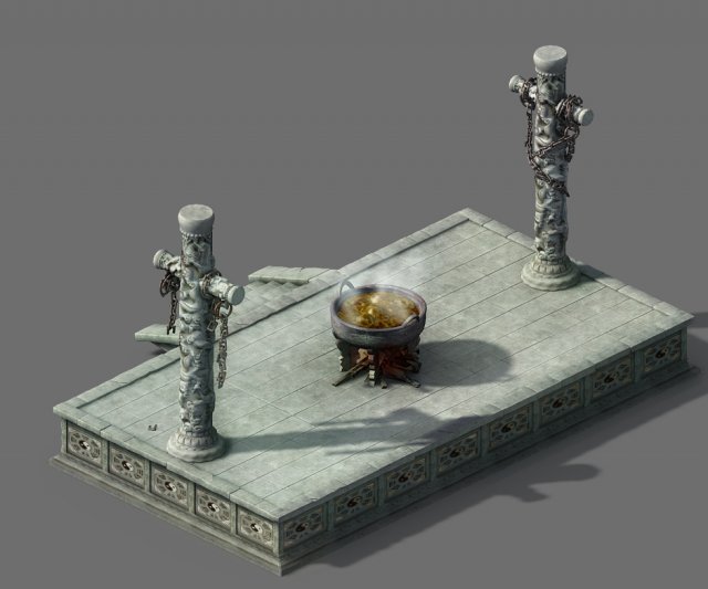 slave-prison-sentence table 01 Modelo 3D .c4d .max .obj .3ds .fbx .stl .blend 