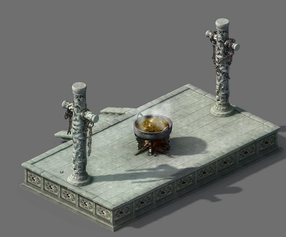slave-prison-sentence table 01 3D Model .c4d .max .obj .3ds .fbx .stl .blend 