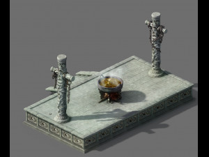 slave-prison-sentence table 01 3D-Modell