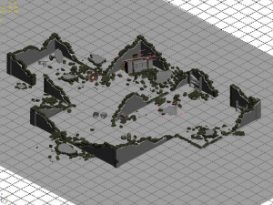destroyed city-ruins-tang dynasty Modelo 3D