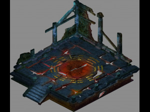 destruction magic array-gossip 3D Model