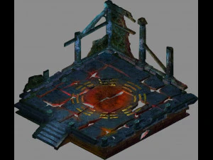 destruction magic array-gossip 3D Model