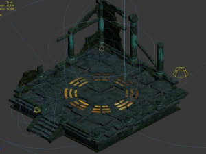 destruction magic array-gossip 3D Model