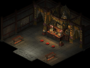 dilapidated hut-jinshan temple-interior 12 Modelo 3D