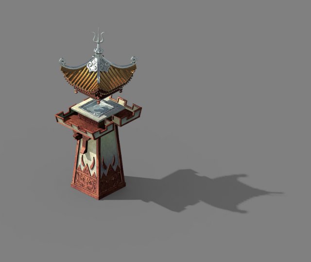 quzhou-tianwang tower-silver 04 Modelo 3D .c4d .max .obj .3ds .fbx .stl .blend 