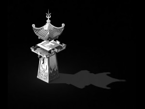 quzhou-tianwang tower-silver 04 Modelo 3D