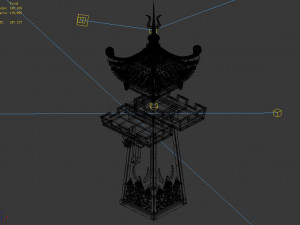quzhou-tianwang tower-silver 04 Modelo 3D