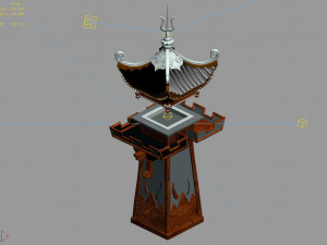 quzhou-tianwang tower-silver 04 Modelo 3D