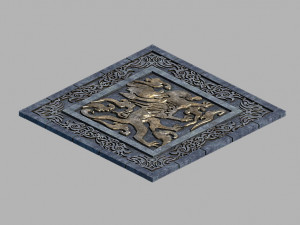shabak-kirin flooring Modèle 3D