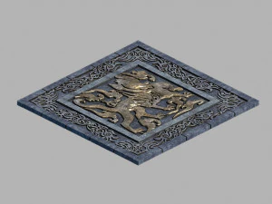 настил шабак-кірін 3D Модель