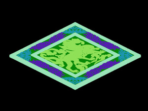 shabak-kirin flooring 3Dモデル