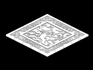 shabak-kirin flooring 3Dモデル