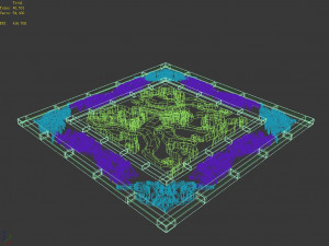 shabak-kirin flooring 3Dモデル