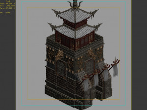 shabak-right tower 01 Modello 3D