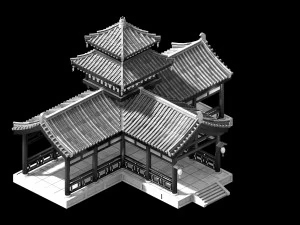 cross-cloister 12 3D Model