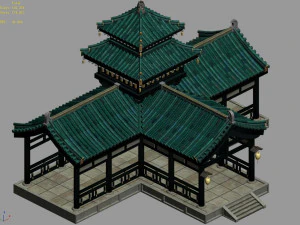 cross-cloister 12 3D Model
