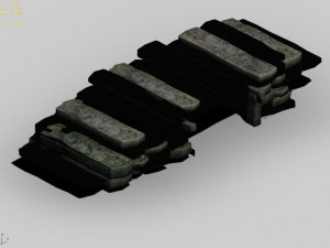 stone bridge-ping bridge 12 Modelo 3D