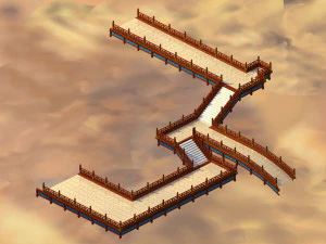 palazzo del tempio-pavimentazione tiangong 02 Modello 3D