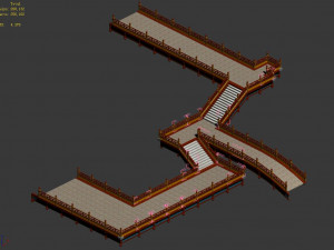 temple palace-tiangong pavement 02 3D Model