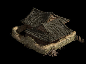 song dynasty-architecture-abandoned house 75 3D 模型