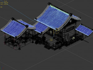 song dynasty-silk workshop 01 Model 3D