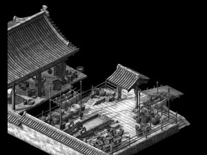 song dynasty-silk workshop 02 3D Model