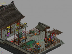 song dynasty-silk workshop 02 3D Model