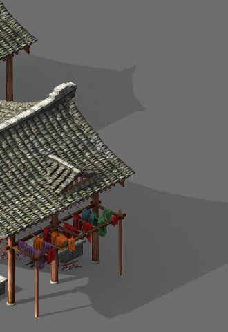song dynasty-silk workshop 04 Modèle 3D .c4d .max .obj .3ds .fbx .stl .blend 