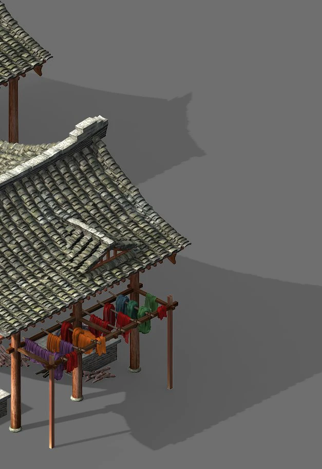 song dynasty-silk workshop 04 3D Model .c4d .max .obj .3ds .fbx .stl .blend