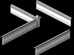 song dynasty-silk workshop-enclosure wall Modelo 3D