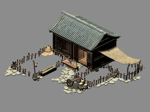 fokkers van de lieddynastie 3D Model