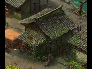 song dynasty-small town-folk house 05 Modèle 3D