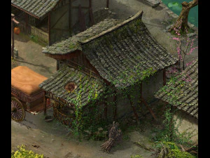 Dinastia Song-piccola citt&agrave;-casa popolare 05 Modello 3D