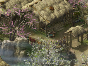 song dynasty-small town-folk house 06 3D 모델
