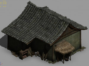song dynasty-small town-house 22 3D Model