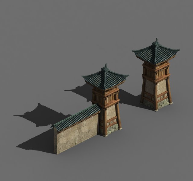 tower 025 3D मॉडल .c4d .max .obj .3ds .fbx .stl .blend 