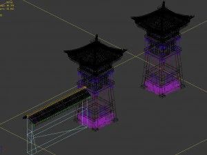 tower 025 3D Model