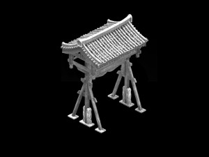 tang-street-menfang 12 3D 模型
