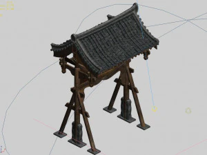 tang-street-menfang 12 3D Model