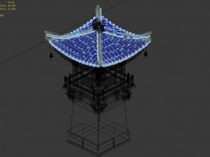 tang-street-gate tower 36 3D Model