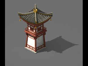 tang-street-gate building 73 Model 3D