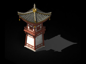 tang-street-gate building 73 Model 3D
